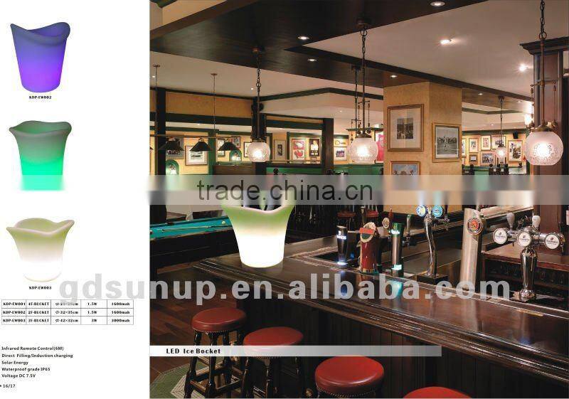 New technology LED Night Lamp waterproof LED ice bucket