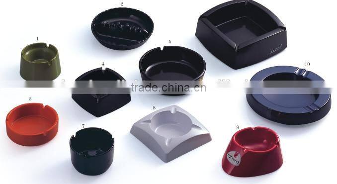 Colorful Melamine Ashtray Custom Print Melamine Ashtray