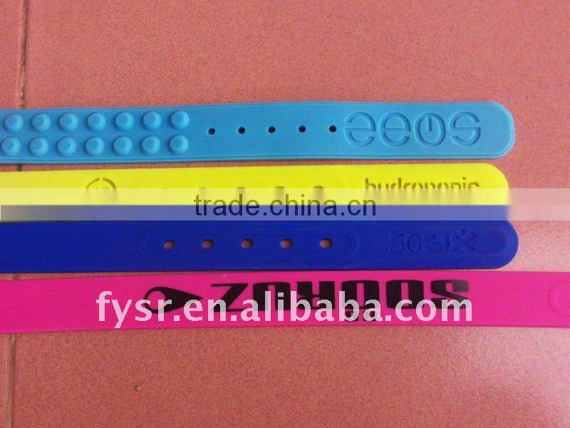 fashion silicone custom belt