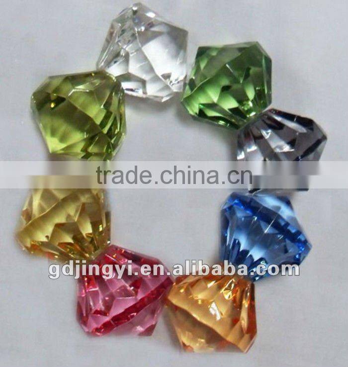 wholesales plastic acrylic beads diamond beads lucite indian beads
