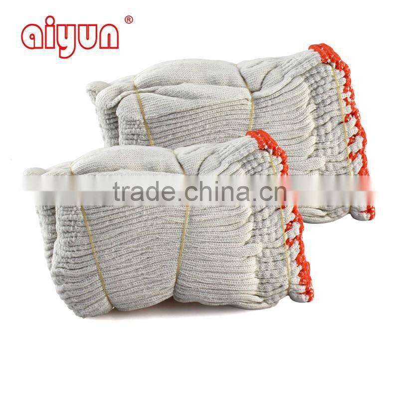 Cotton safety gloves working gloves safety gloves work gloves knitted gloves, industrial gloves, garden gloves