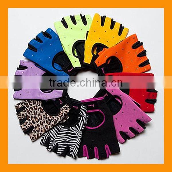 Weight Lifting Gymnastic Hand Leather Reinforced Grip Glove For Gymnastics