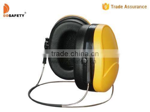 DDSAFETY High Quality Neckband Earmuff Yellow Sound Proof Ear Muff
