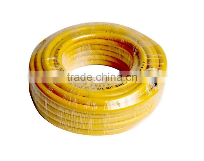 Durable pvc gas stainless steel flexible hose