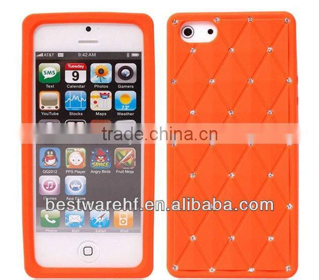 2013 hot sell cheap silicone case cover for iphone5 5s 5c