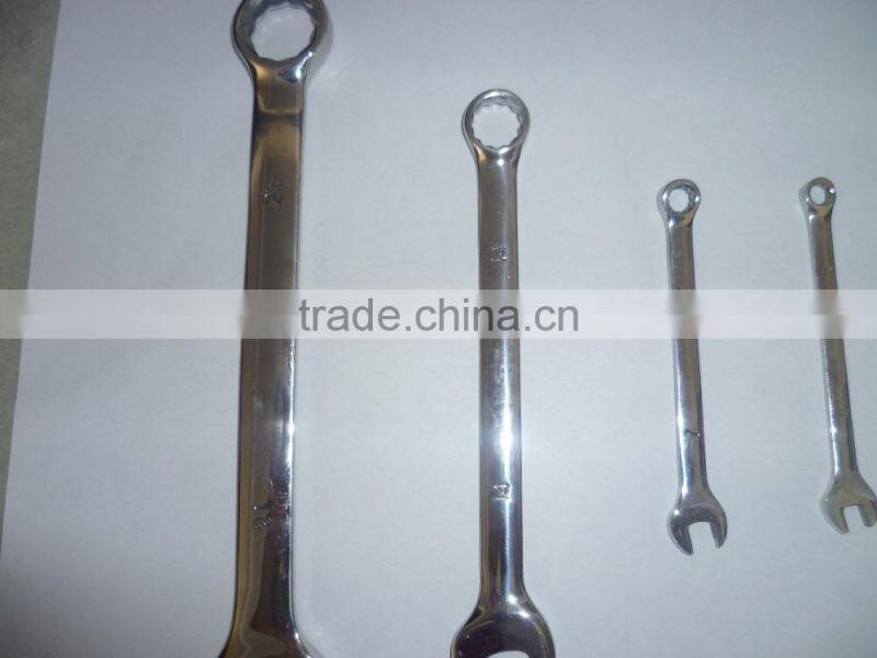 6~80mm Combination Wrench Open and Box Spanner Drop Forged Stainless Steel Hand Tools