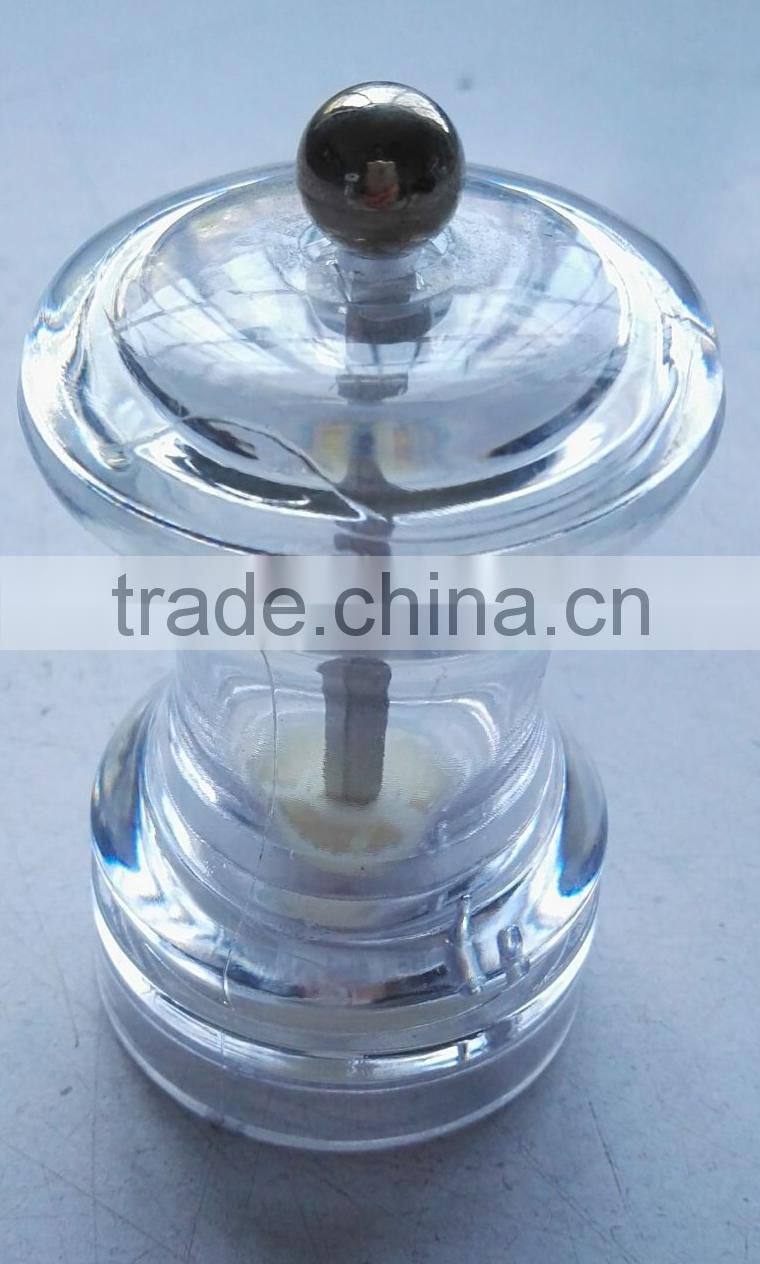 SE-108A-1 acrylic mini pepper mill