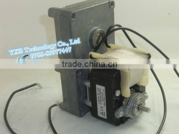 YJF6130-2.4 AC220 0.6A 1.5RPM 2.4RPM 3.8RPM 4.8RPM 7.2RPMYJF61/30 Shaded pole geared motor Real Fire Particle Fireplace AC motor