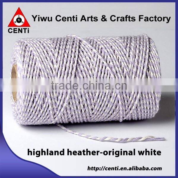 Top sale white and other coloured original cotton bakers twine