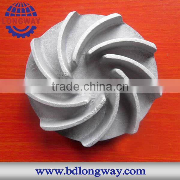 sand casting aluminium for turbo impeller
