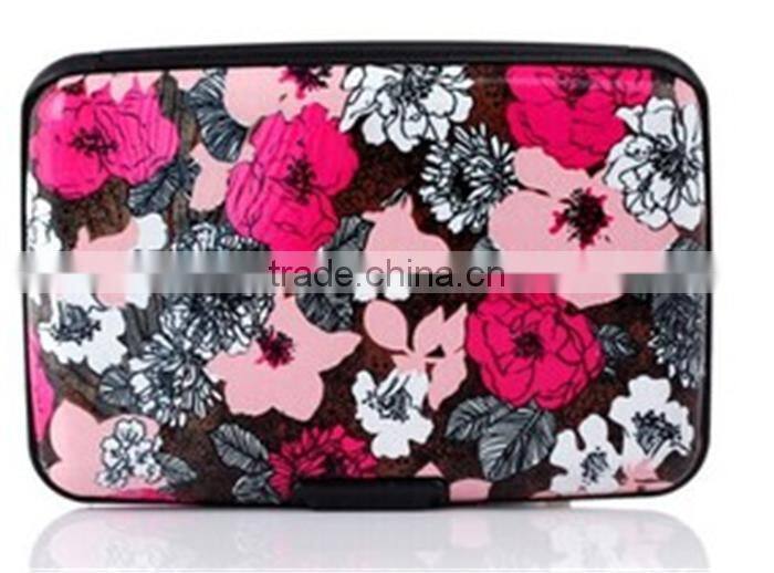 Prety alunimium card wallet