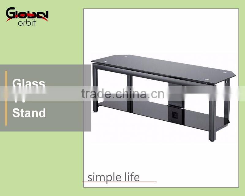 Desktop Organizer Office Glass Computer Laptop Monitor Stand Riser with USB Hubs