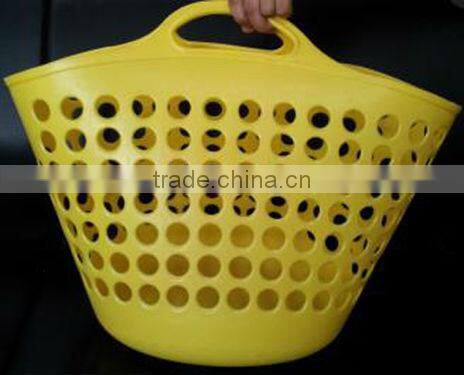 bathroom accessory plastic storage basket/plastic Bathroom storage basket set