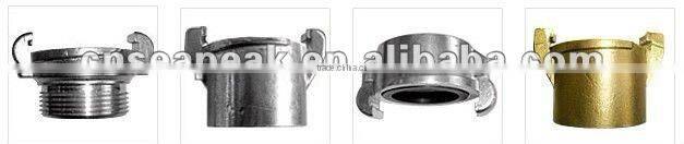 mill hose with brass forest coupling