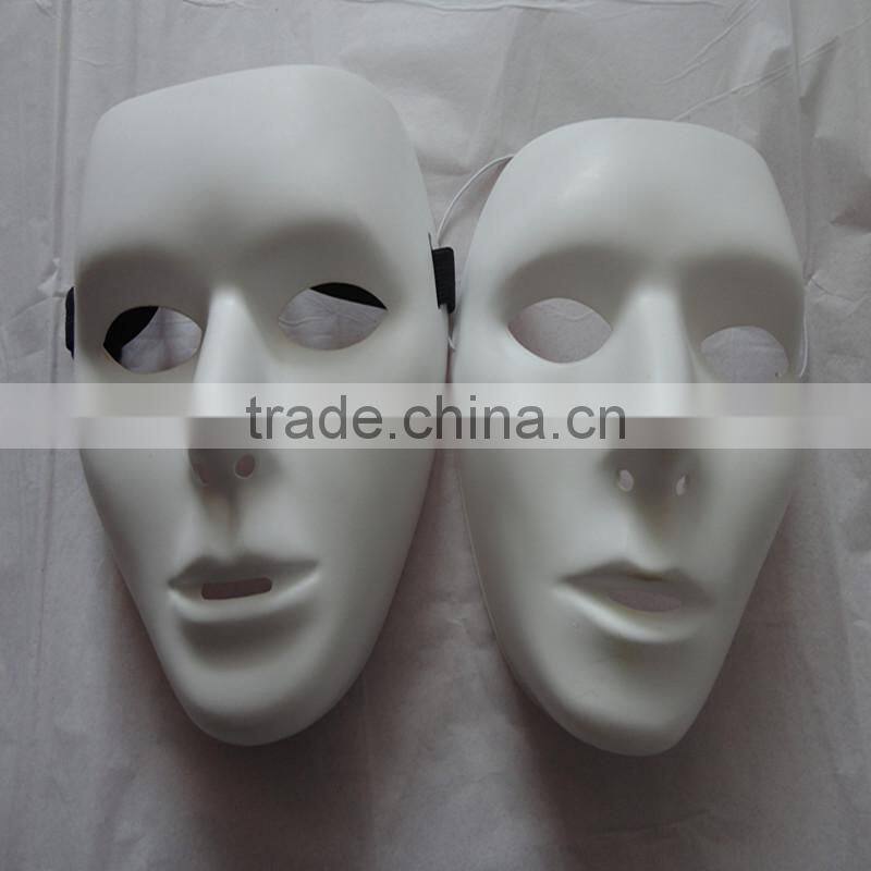 PVC Plastic Jabbawockeez Hiphop Drama Mask for Dance False Full Face Masquerade Mask
