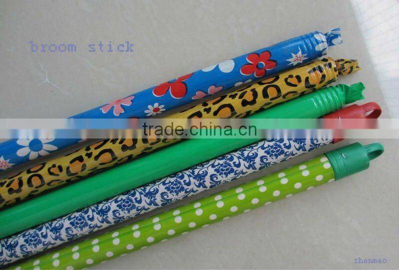 Natural silver grass broom