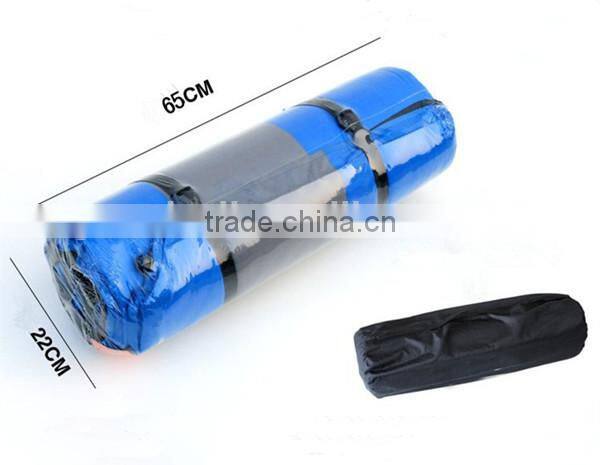 2 person polyster high density memory self inflatable camping mattress