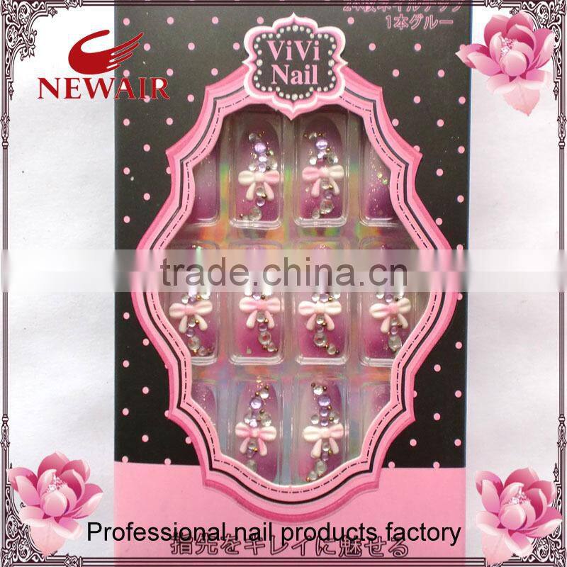 Professional genius 3D flower simple and luxury series nail tips
