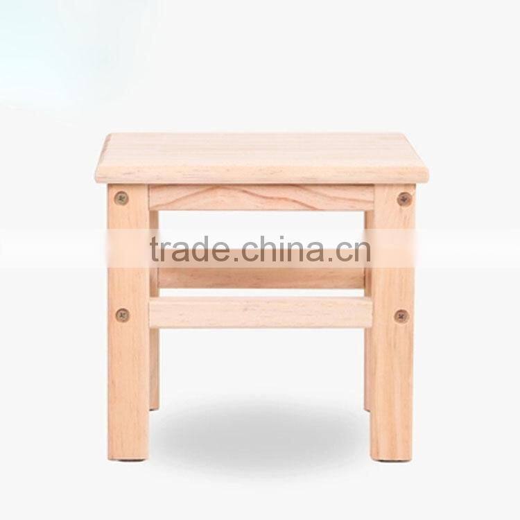 Lovely cute pretty custom Shape Eco-friendly Wooden Feet Stool for children