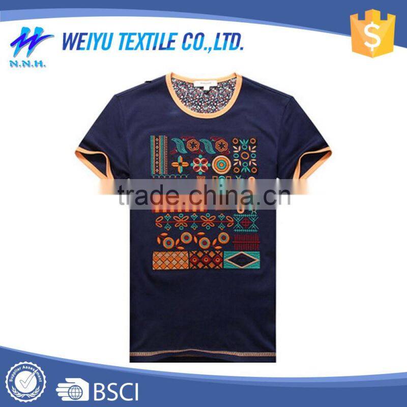 Wholesale Top Cotton Custom Logo T Shirt with Design Pattern