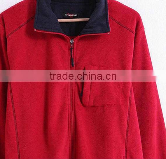 men and women polar fleece stand-up necks zipper-up hoodies , hoodie factory in china , OEM service
