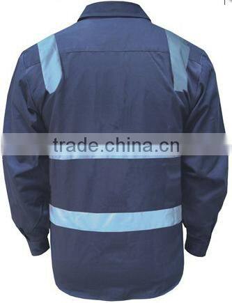 Cotton Factory Soft Safety Work Clothes For Coal Mining Industry