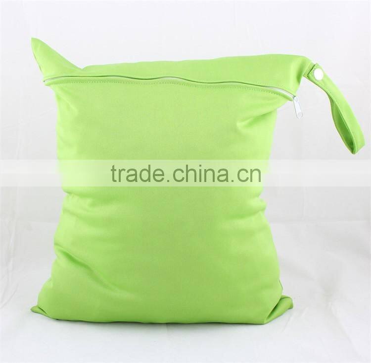 Reuseable & waterproof wet dry diaper bags for cloth diapers