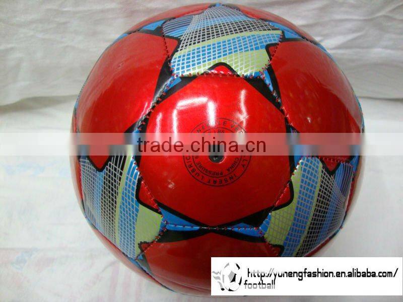PVC machine stitched balls Chinese supplier