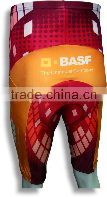 Fashion digital print men's cycling short