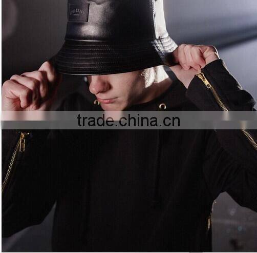 OEM service europe hot style hooded metal zipper decoration Long sleeve autumn winter longline streetwear sweatshirt