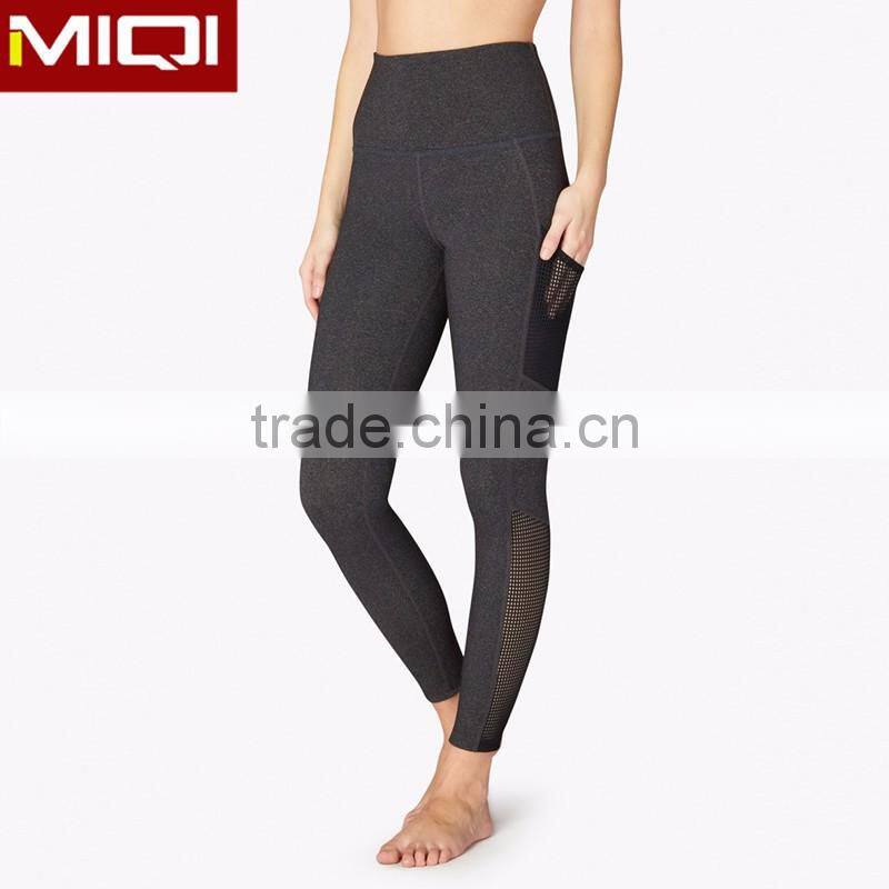 2017 fitness yoga leggings with yoga pants mesh for women sport leggings