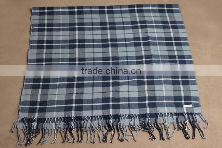 2014 New fashion men winter cashmere scarf