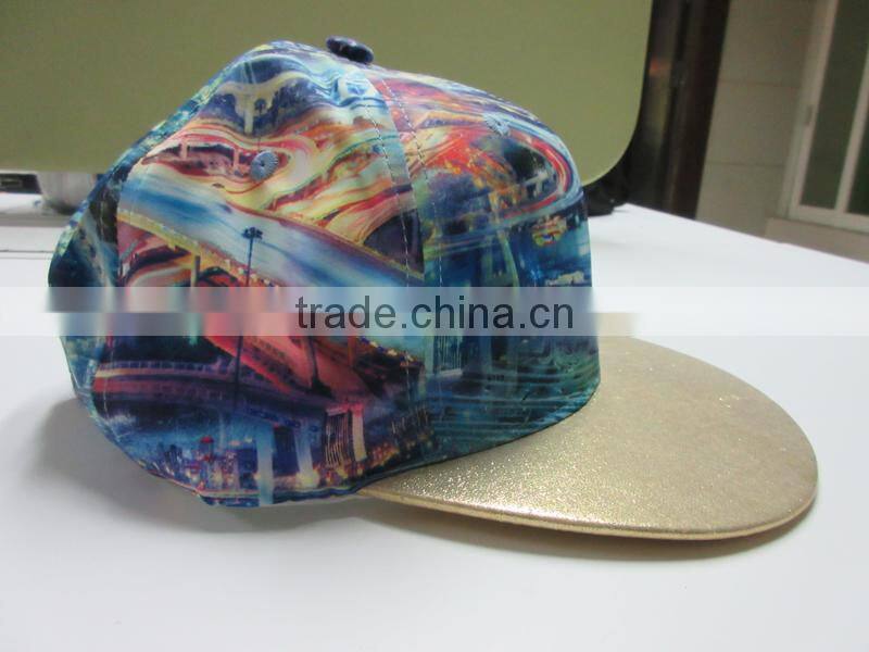 sublimation printed snapback caps wholesale price