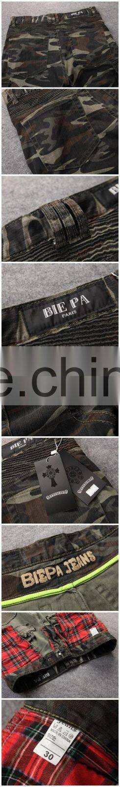 Army Style Casual Pants Plus Size Camouflage Pants Trousers