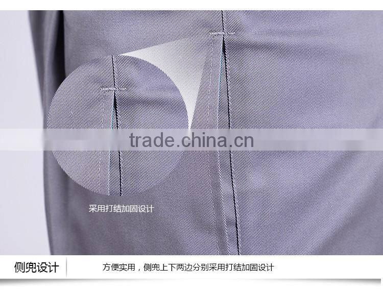 Juqian 2016 factory price new mens working uniform poly cotton cheap cargo uniform work pants with side pockets