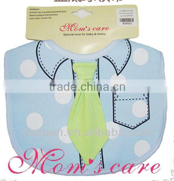 5 designs can choose/3D baby bib/ baby bibs /in stocked or OEM