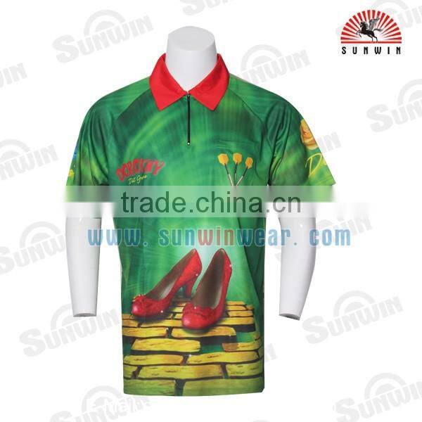 wholesale sublimated cheap custom fishing wear jerseys