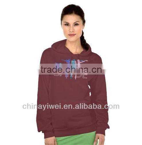 Slim Fit Women High Quality Sport Hoodie Fleece Supplier Guangzhou