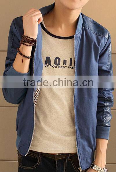 cotton washable korean style jacket for man