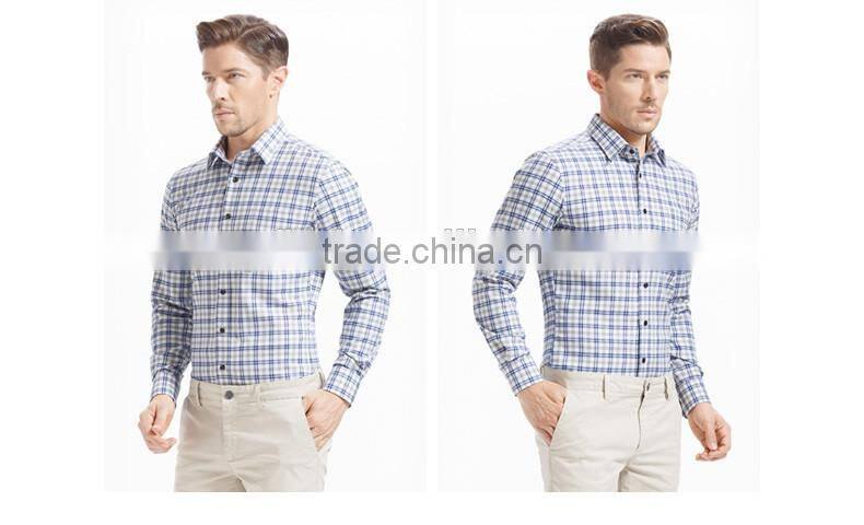 Bulk customise wholesale polyester cotton flannel shirt for men