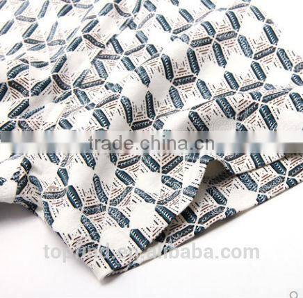 Hawaii style fashion mercerized cotton printing shirts for man