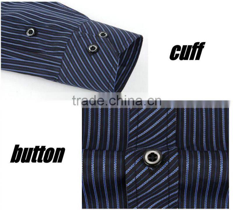 HOTSALE NEW FANCY DESIGN MEN'S STRIP SHIRT SIZE S-2XL