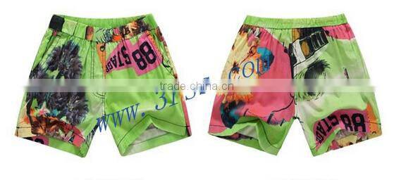 Digital Printing Mens Sublimation Beach Shorts