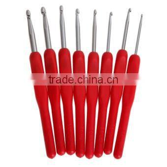 Crystal Acylic Crochet Hook With Blister Card