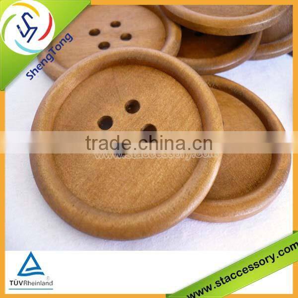 Hot sale wholesale wooden button