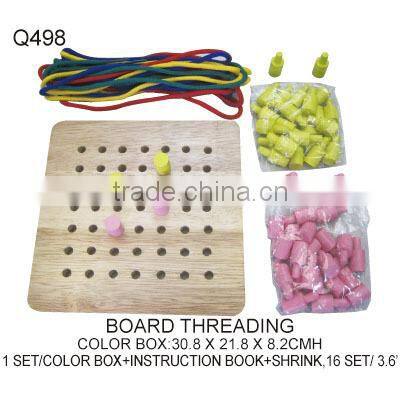Plastic Connecting Educational Big Pegs And Peg Board Game