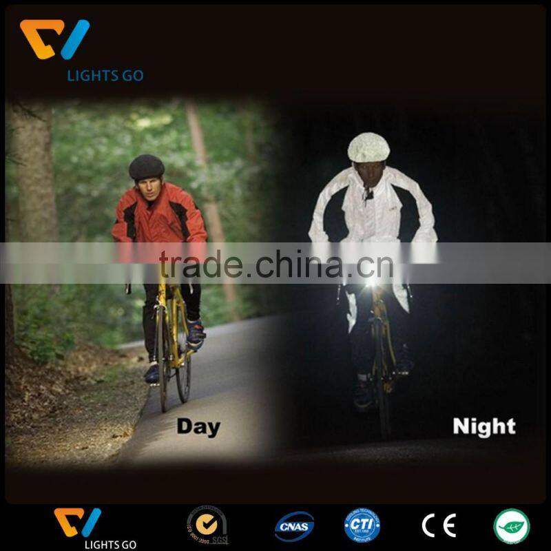 3m reflective raincoat / safety reflective red jacket