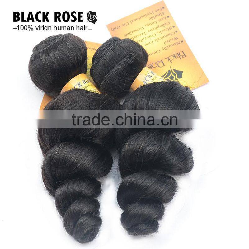 Loose Wave Hair Bundles 100% Human Hair Extension Virgin Brazilian Hair