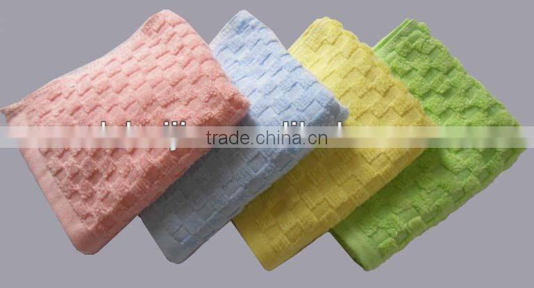 High Grade Bamboo Viscose with Cotton Square Hand Towel Super Soft Comfortable