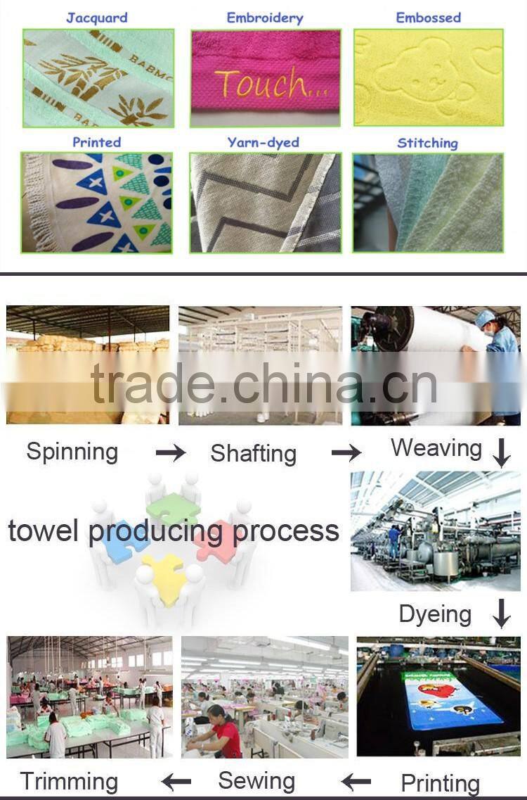 100% cotton black Square towel makeup remover towel black